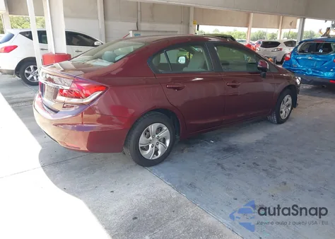 2013 Honda Civic Lx from USA, damaged, VIN 19XFB2F55DE045497